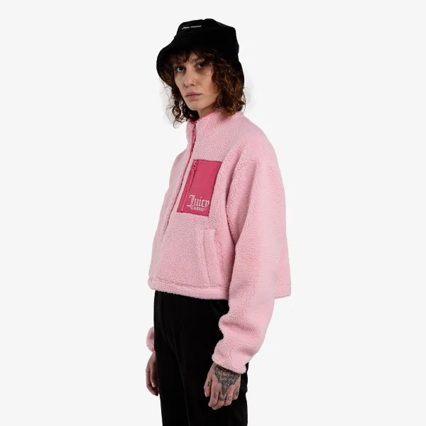 MAJICA DUGIH RUKAVA S PATENTOM NELLY SHERPA ZIP FLEECE 