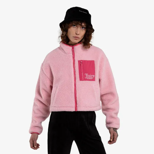 MAJICA DUGIH RUKAVA S PATENTOM NELLY SHERPA ZIP FLEECE 