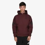 adidas Majica s kapuljačom s patentom 3-Stripes 