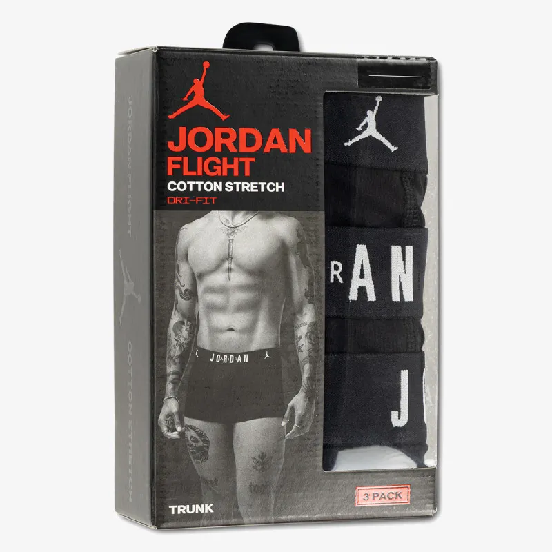 JORDAN JHM MENS 3PK FLIGHT COTTON TRU 