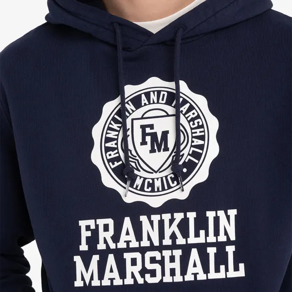 Franklin & Marshall Majica s kapuljačom Hoody 