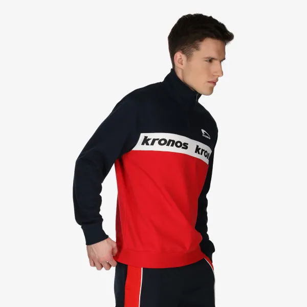 Kronos Majica dugih rukava s polu patentom MENS HALF ZIP 