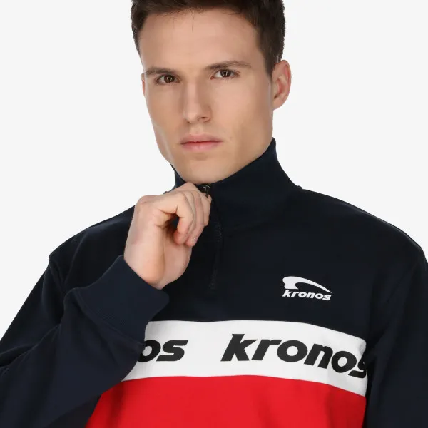 Kronos Majica dugih rukava s polu patentom MENS HALF ZIP 