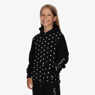 KRONOS MAJICA S KAPULJAČOM NA PATENT KRONOS GIRLS FULL ZIP HOODY 