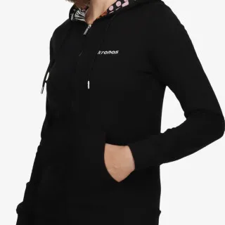 Kronos Majica s kapuljačom s patentom LADIES 
