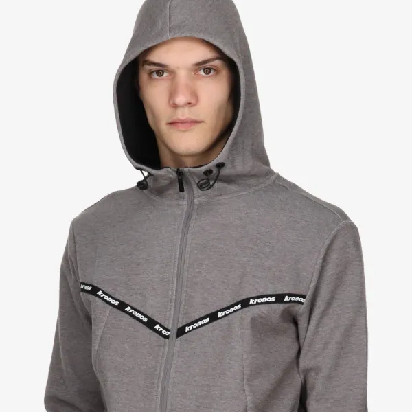 Kronos Majica s kapuljačom na patent KRONOS MENS FULL ZIP HOODY 