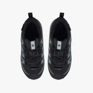 Salomon XA PRO V8 WP J Black/Dk Gre 