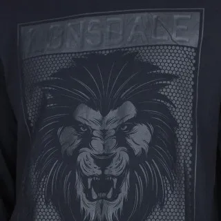 Lonsdale BLK LION T-SHIRT LS 