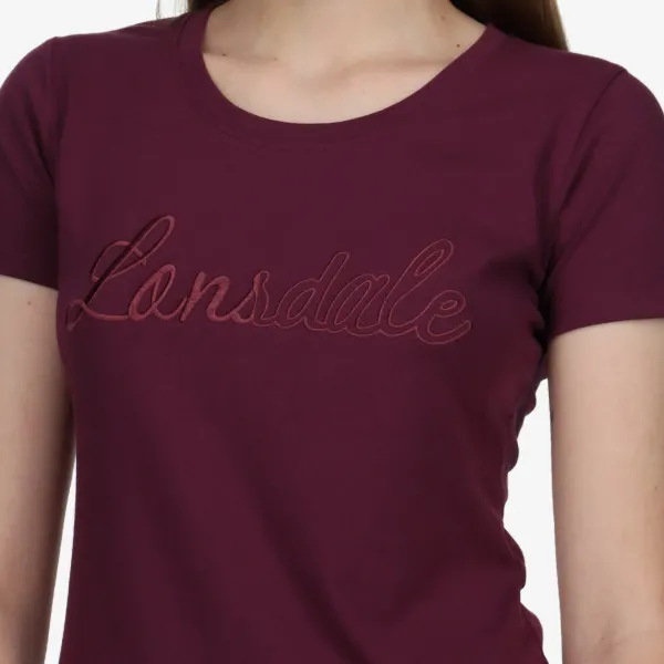 Lonsdale T-shirt Embro FW22  WMNS T-Shirt 