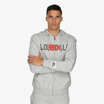 Lonsdale Majica s kapuljačom na patent Boxing Logo FW22 Full Zip Hoody 