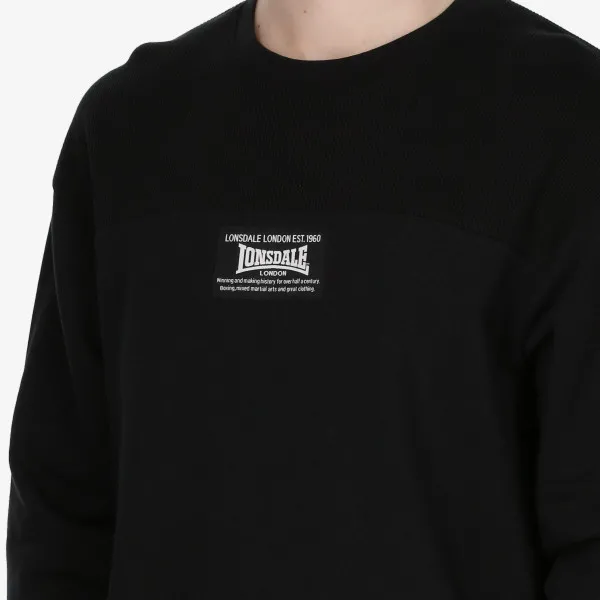LONSDALE MAJICA BEZ KRAGNE Black London 