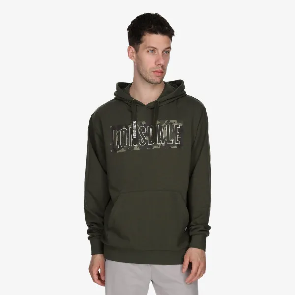 LONSDALE MAJICA S KAPULJAČOM Camo Hoody 