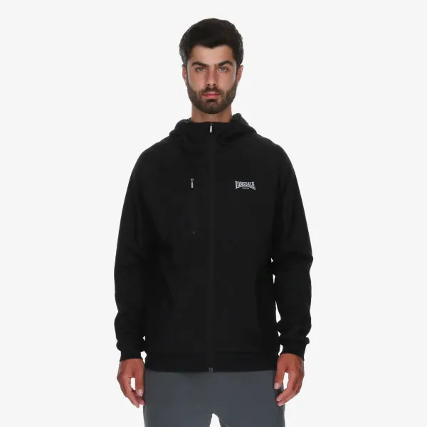Lonsdale Black Full Zip Hoody II 