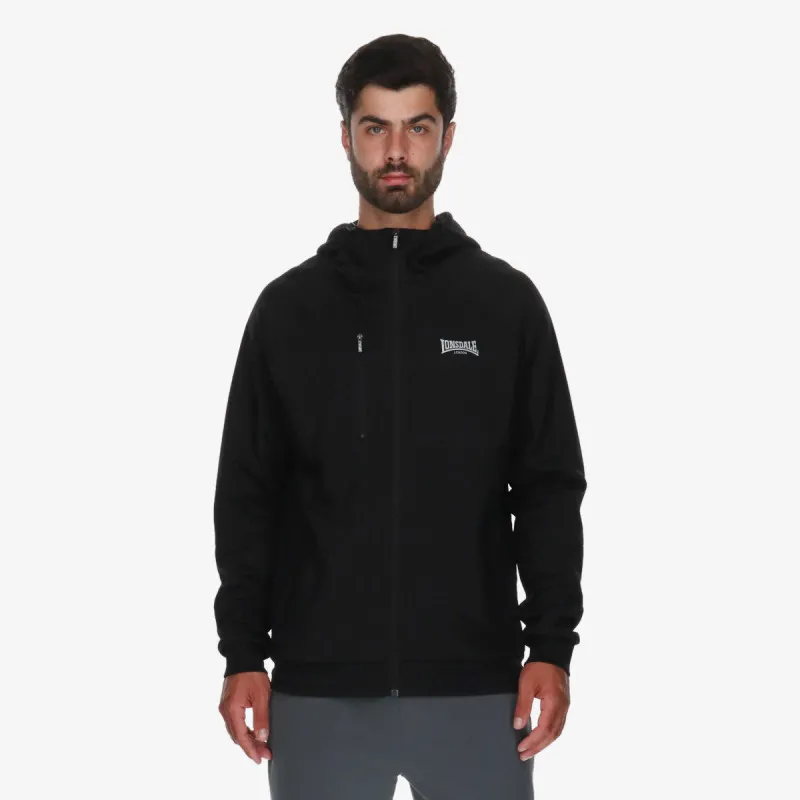 Lonsdale Black Full Zip Hoody II 