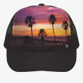 Legends BROZA: MB PIER PALMS SUNSET TRUCKER HAT 