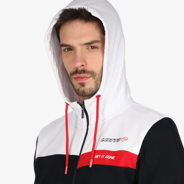 Lotto Majica s kapuljačom na patent DINAMICCO FZ HOODY 