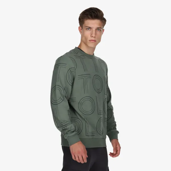 Lotto MAJICA BEZ KRAGNE MONOGRAM CREW M 