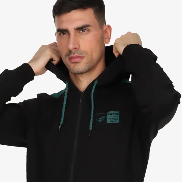 Lotto Majica s kapuljačom na patent BLOCCO FULL ZIP HOODY 