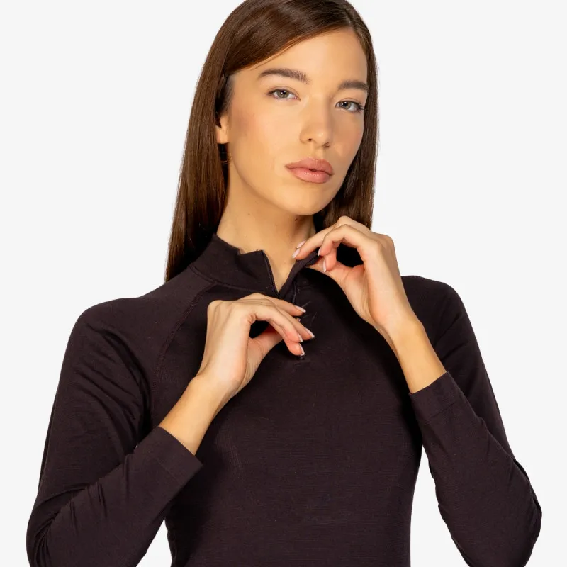 Mont UNDERWEAR TOP W HALF ZIP 