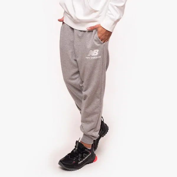 New Balance Hlače ESSENTIALS STACKED LOGO SWEATPANT 