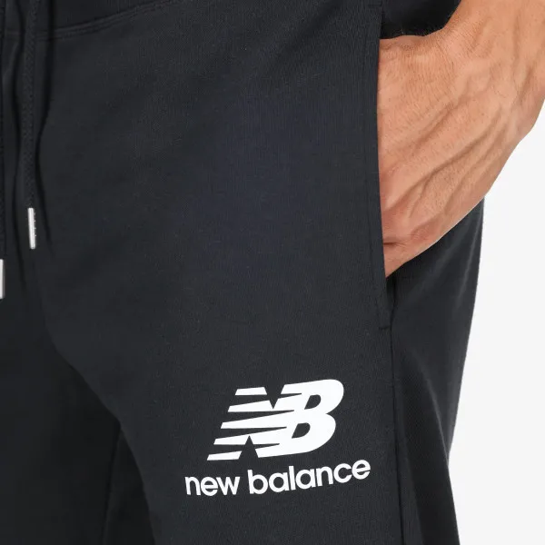 New Balance Hlače ESSENTIALS STACKED LOGO SWEATPANT 