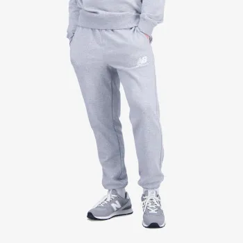 New Balance HLAČE Essentials Stacked Logo French Terry Swe 
