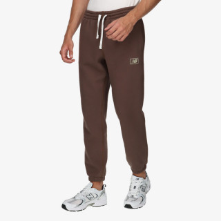 New Balance HLAČE Essentials Brushed Back Pant 