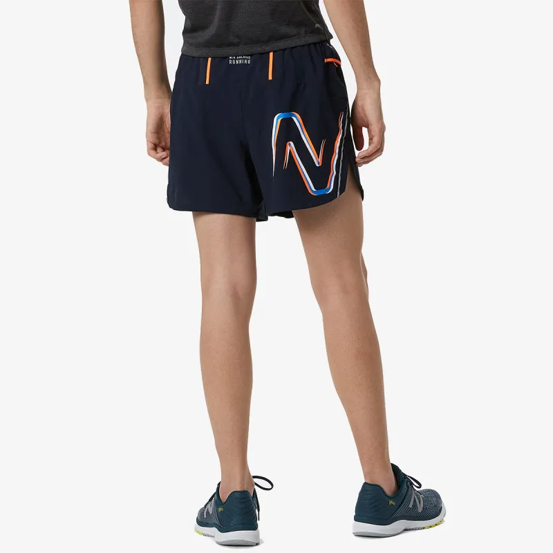 New Balance Impact Run 5 Inch Short 