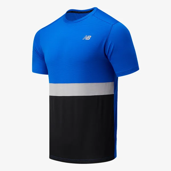 New Balance T-shirt STRIPED ACCLERATE SS 