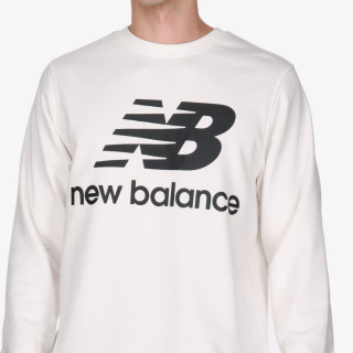 New Balance MAJICA S KAPULJAČOM Essentials Stacked Logo Crew 