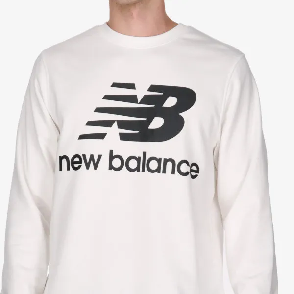 New Balance MAJICA S KAPULJAČOM Essentials Stacked Logo Crew 