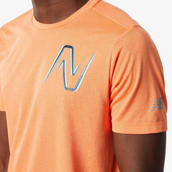 New Balance T-shirt Impact Run Short Sleeve 