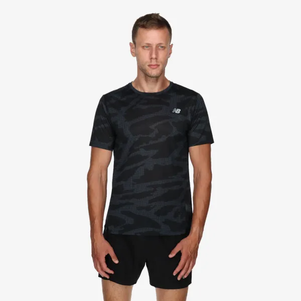 New Balance T-SHIRT Printed Accelerate Short Sleeve 