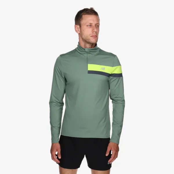 New Balance MAJICA DUGIH RUKAVA S POLU PATENTOM Accelerate Half Zip 
