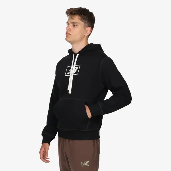 New Balance MAJICA S KAPULJAČOM Essentials Brushed Back Hoodie 