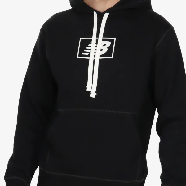 New Balance MAJICA S KAPULJAČOM Essentials Brushed Back Hoodie 