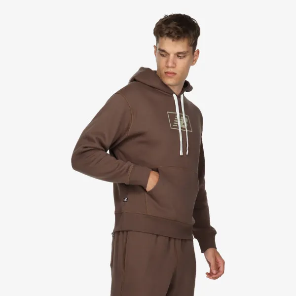 New Balance MAJICA S KAPULJAČOM Essentials Brushed Back Hoodie 