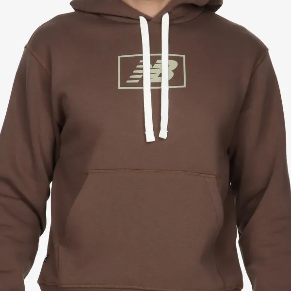 New Balance MAJICA S KAPULJAČOM Essentials Brushed Back Hoodie 