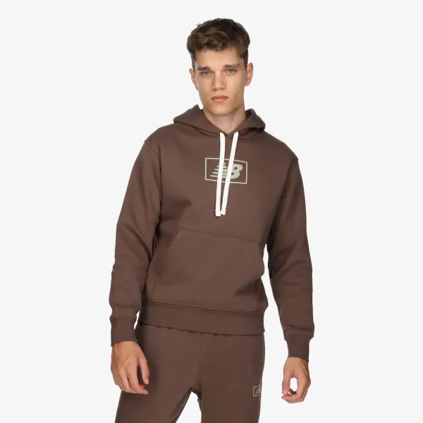 New Balance MAJICA S KAPULJAČOM Essentials Brushed Back Hoodie 