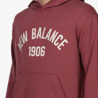 New Balance MAJICA S KAPULJAČOM Essentials Varsity Fleece Hoodie 