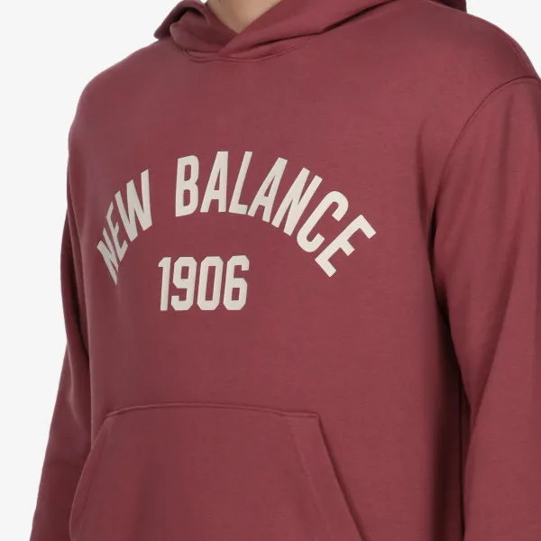 New Balance MAJICA S KAPULJAČOM Essentials Varsity Fleece Hoodie 