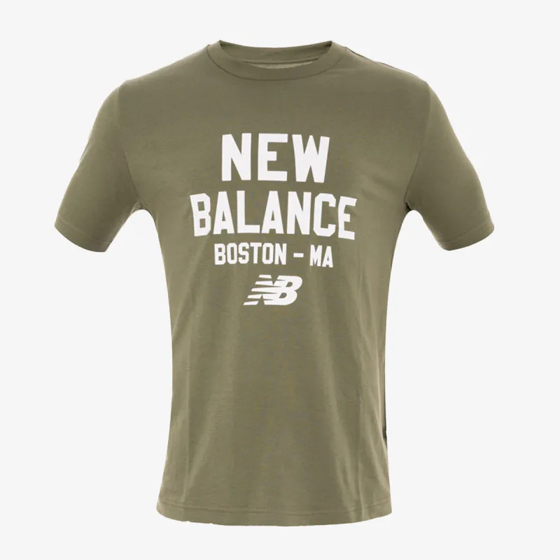 New Balance New Balance Stamp T-Shirt Green 