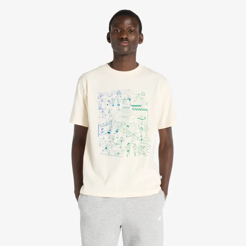 New Balance Athletics Run Mural T-Shirt 