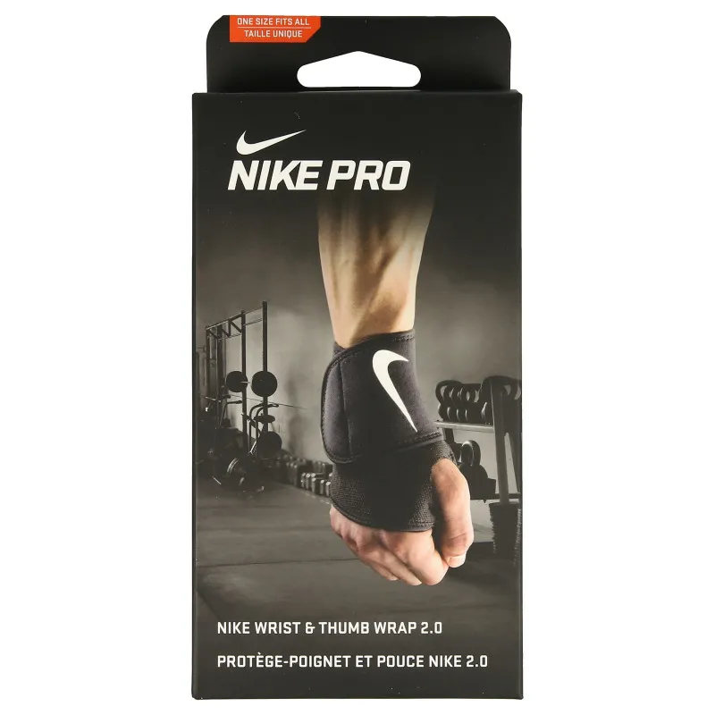 Nike PRO WRIST AND THUMB WRAP 2.0 OSFM B 