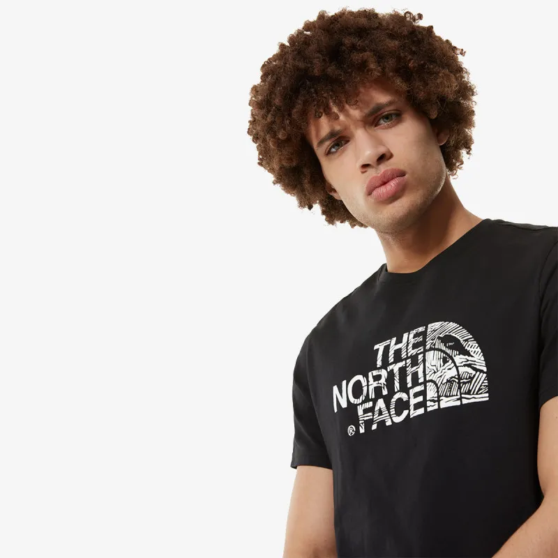 The North Face M S/S WOODCUT DOME TEE-EU 
