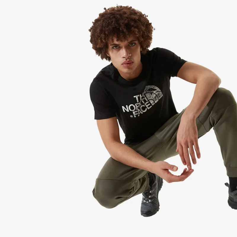 The North Face M S/S WOODCUT DOME TEE-EU 