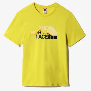 The North Face M S/S MOUNT LINE TEE ACID YELLOW 