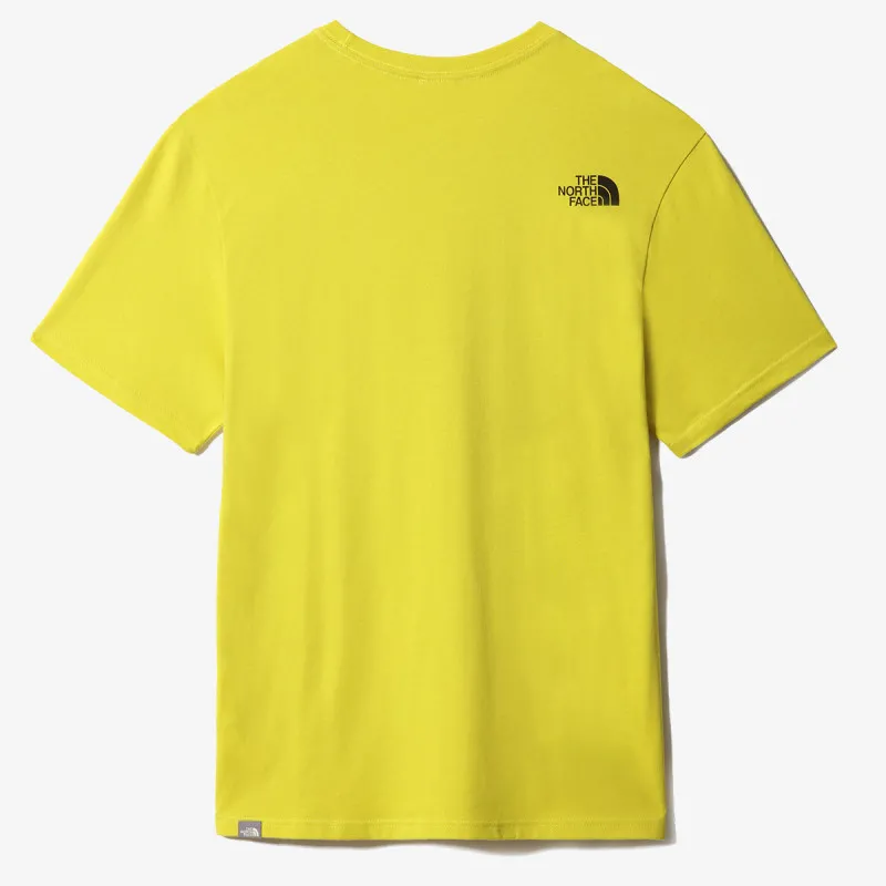 The North Face M S/S MOUNT LINE TEE ACID YELLOW 