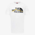 The North Face T-shirt M S/S MOUNT LINE TEE TNFWHT/SUMMTGLD 