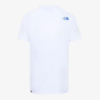 The North Face M S/S MOUNT LINE TEE TNFWHT/SUMMTGLD 